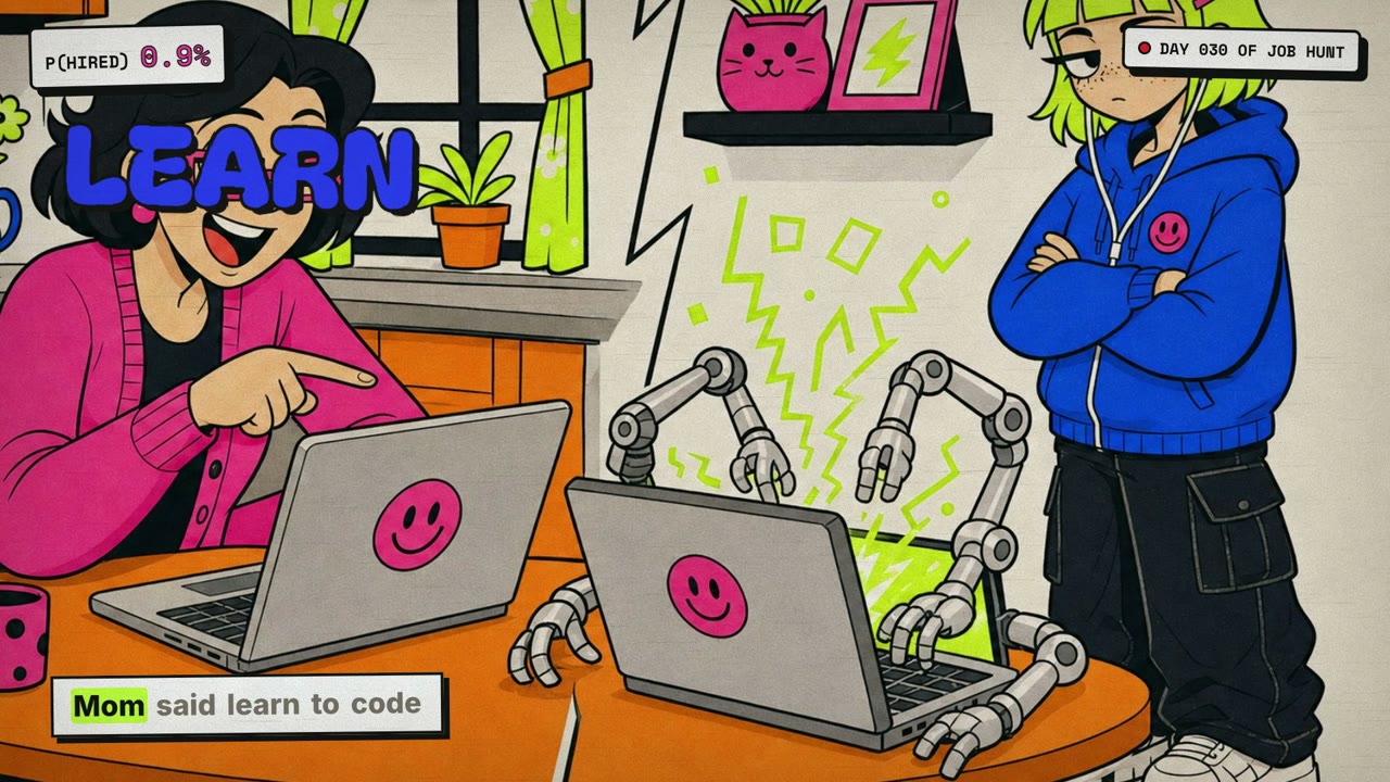 Slopcore Cartoon: A song about a scene's memes goes in, a cartoon music video that explains every joke comes out, for a few dollars.