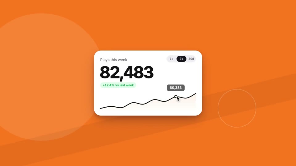 UI Microstudy: One crisp interface component morphs into the next while a cursor clicks, drags and hovers, and the colour field changes every beat.